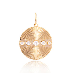 Diamond Coin Charm