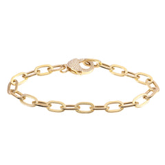 Diamond Link Bracelet