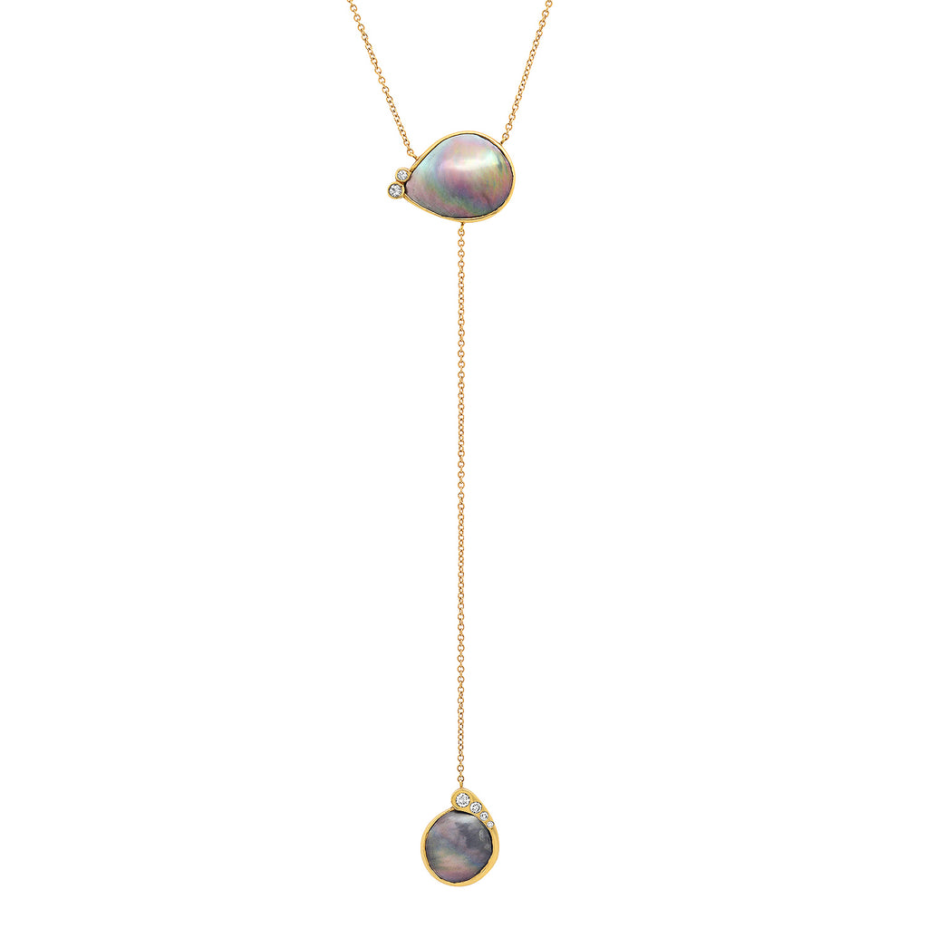 Pearl Y Necklace