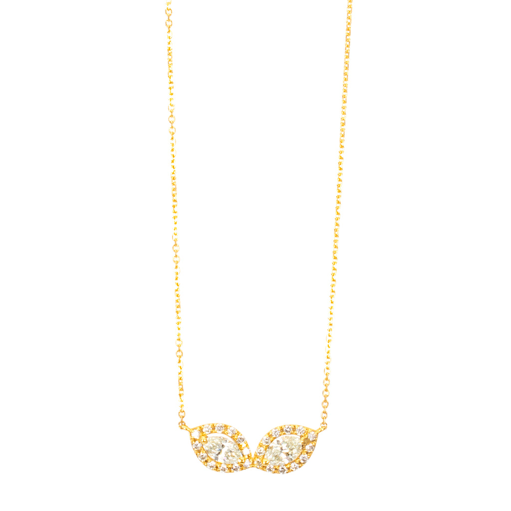 Marquis Diamond Necklace
