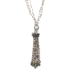 Cluster Tassel Necklace
