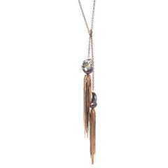 Ink Tassel Lariat