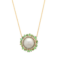 Pearl Slice Necklace