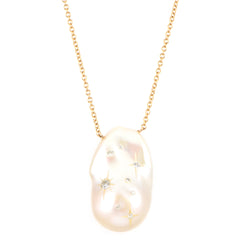 Carved Pearl Necklace