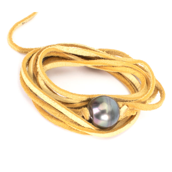 Pearl Suede Wrap