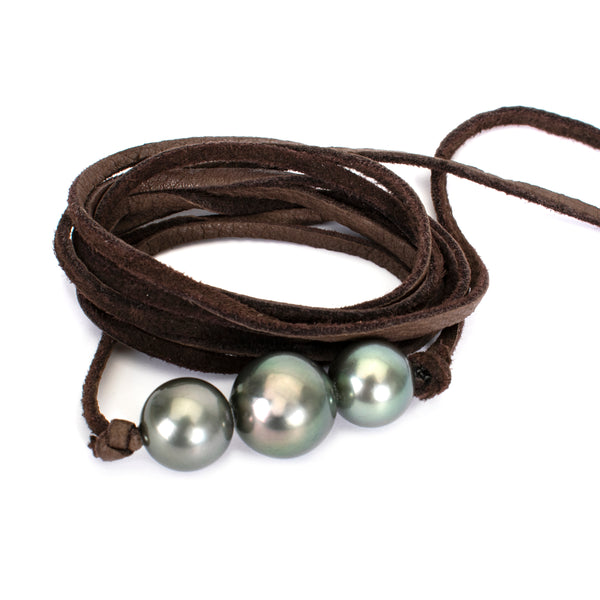 Pearl Suede Wrap