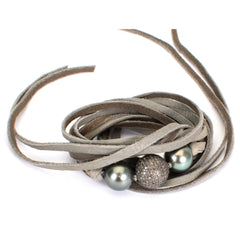 Pearl Diamond Wrap