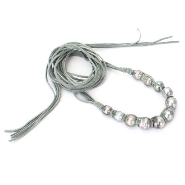 Pearl Suede Wrap