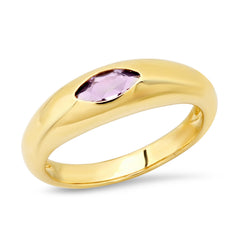 Amethyst Gypsy Ring