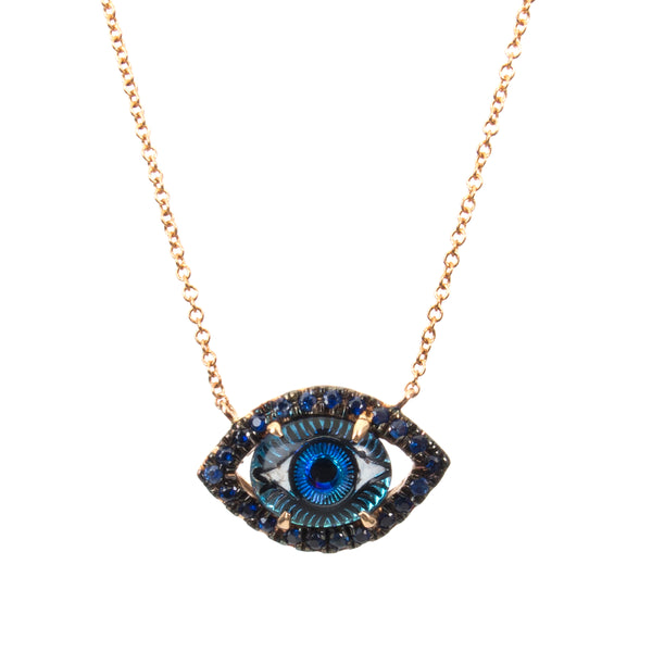 Glass Eye Necklace