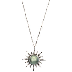 Pearl Sunburst Necklace