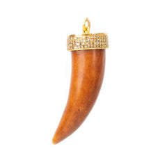 Short Horn Pendant