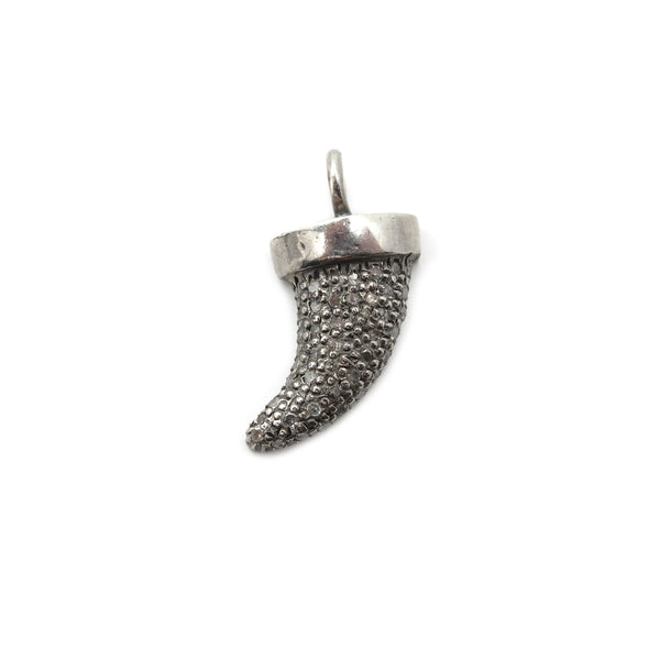 Diamond Horn Pendant