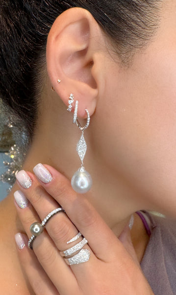 Oval Hoop Earrings