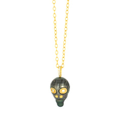 Pearl Skull Pendant