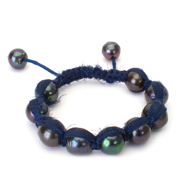 Pearl Chiffon Bracelet