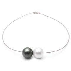 Double Pearl Necklace