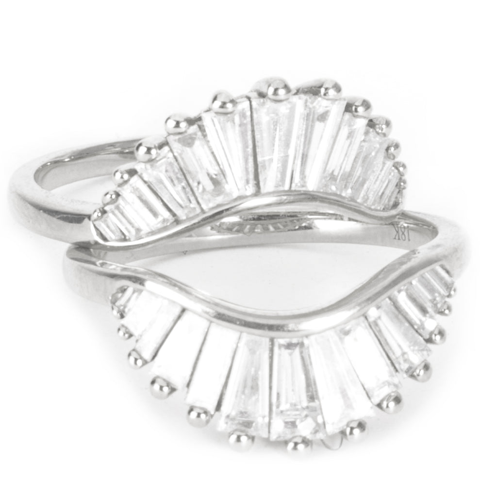 Graduating Diamond Ring Guard - McKenzie & Smiley Jewelers