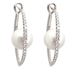 Pearl Marquis Hoops
