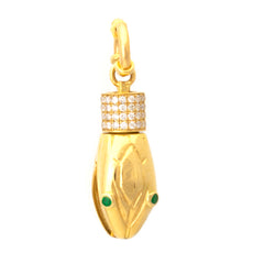 Diamond Cobra Pendant