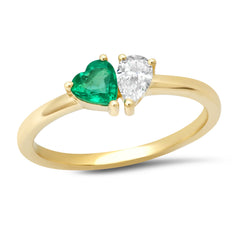 Double Stone Ring