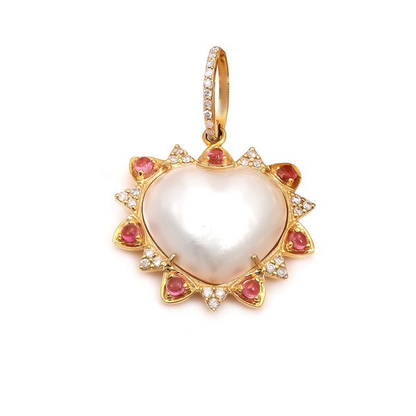Pearl Heart Pendant