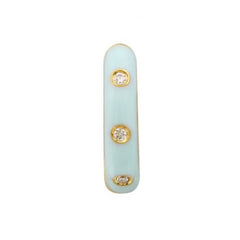 Diamond Enamel Huggie