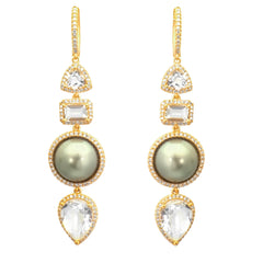 Pearl Topaz Drops