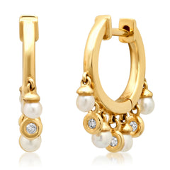 Pearl Shaker Hoops