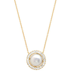 Pearl Halo Necklace