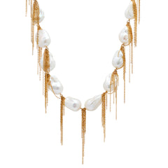 Baroque Fringe Necklace