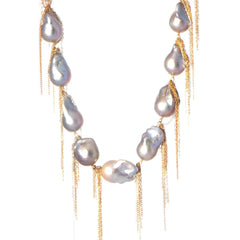 Baroque Fringe Necklace