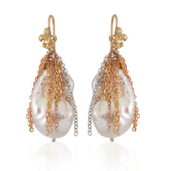 White Baroque Drops