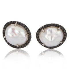 Keshi Halo Studs