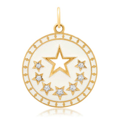 Star Disk Pendant