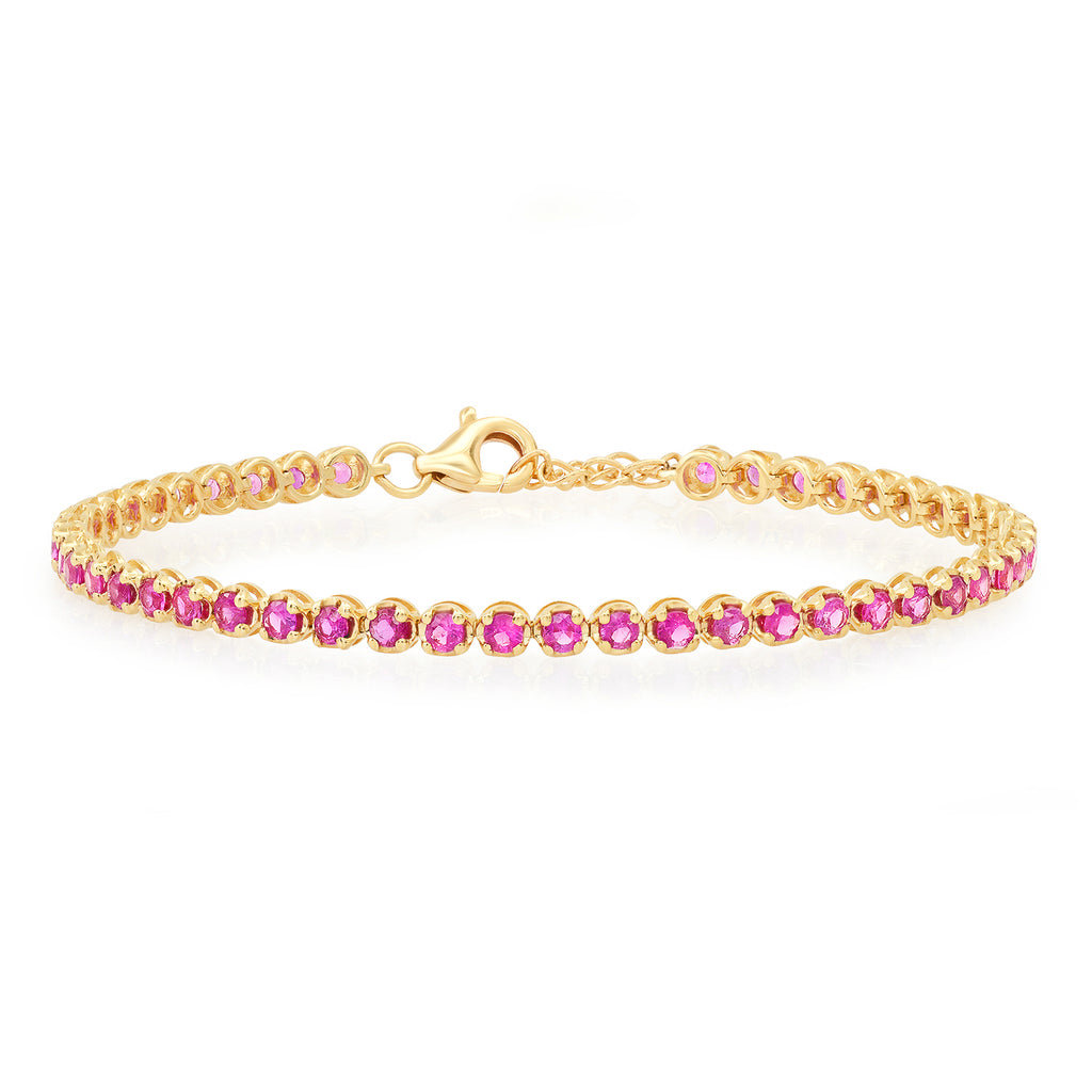 HERMES HERMES Pink sapphire bangle bracelet K18 750 Pink Gold Used ｜Product  Code：2104101947757｜BRAND OFF Online Store