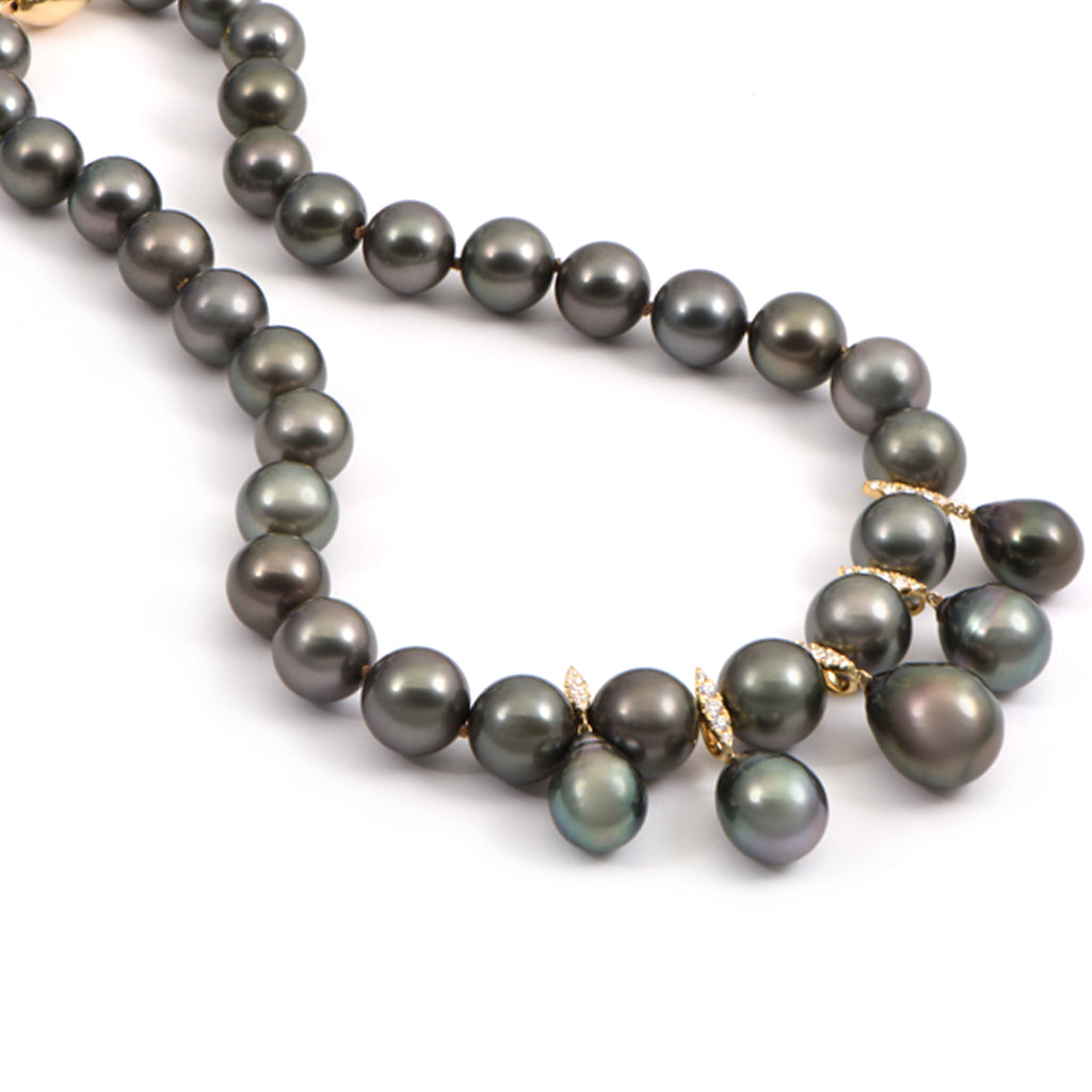Mana Girl Tahitian Five-Pearl String Necklace – Soley Aloha Boutique and  Gallery