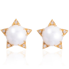 Pearl Star Studs