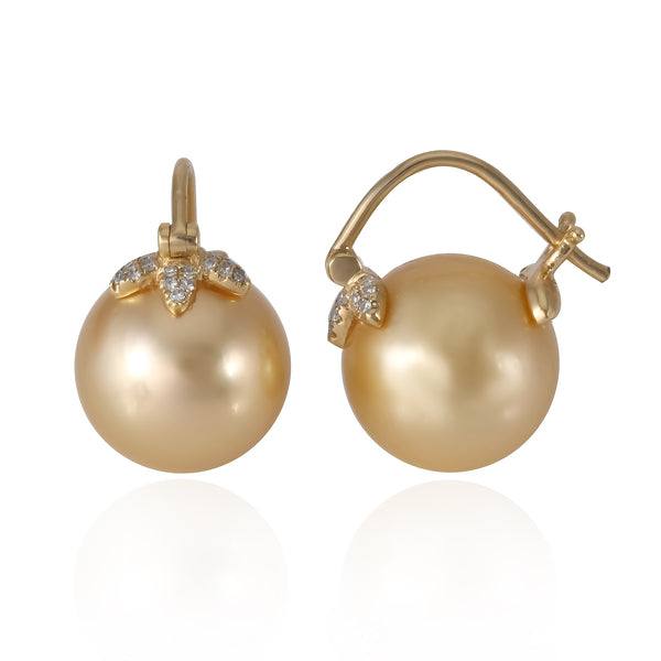 Pearl Floating Earrings