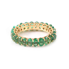 Oval Eternity Band