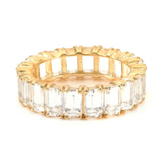 Topaz Eternity Band