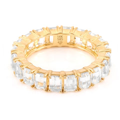 Topaz Eternity Band