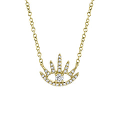 Eye Lash Necklace