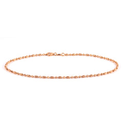 Facetted Bead Anklet