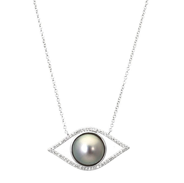 Pearl Slice Necklace