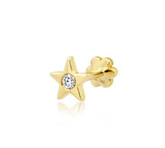 Star Screw Back Stud