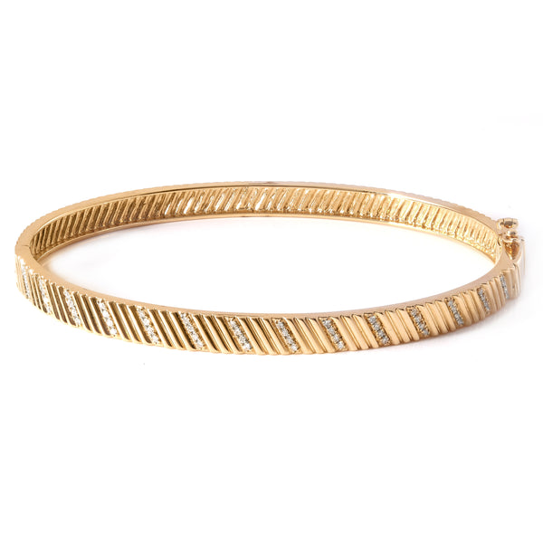 Diamond Bangle Bracelet